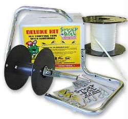 Mr Sticky Fly Tape 1000 Ft Delux Kit with Hardware - Case of 6
